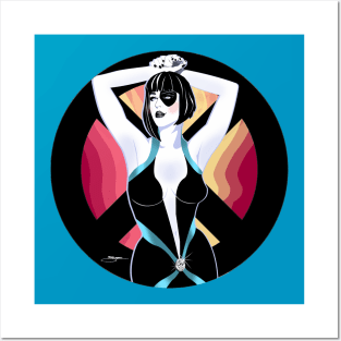 Domino Inspired by Nagel Posters and Art